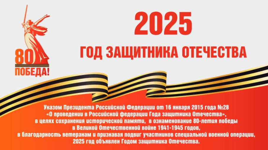 2025 год - год защитника Отечества 2025 год - год защитника Отечества.